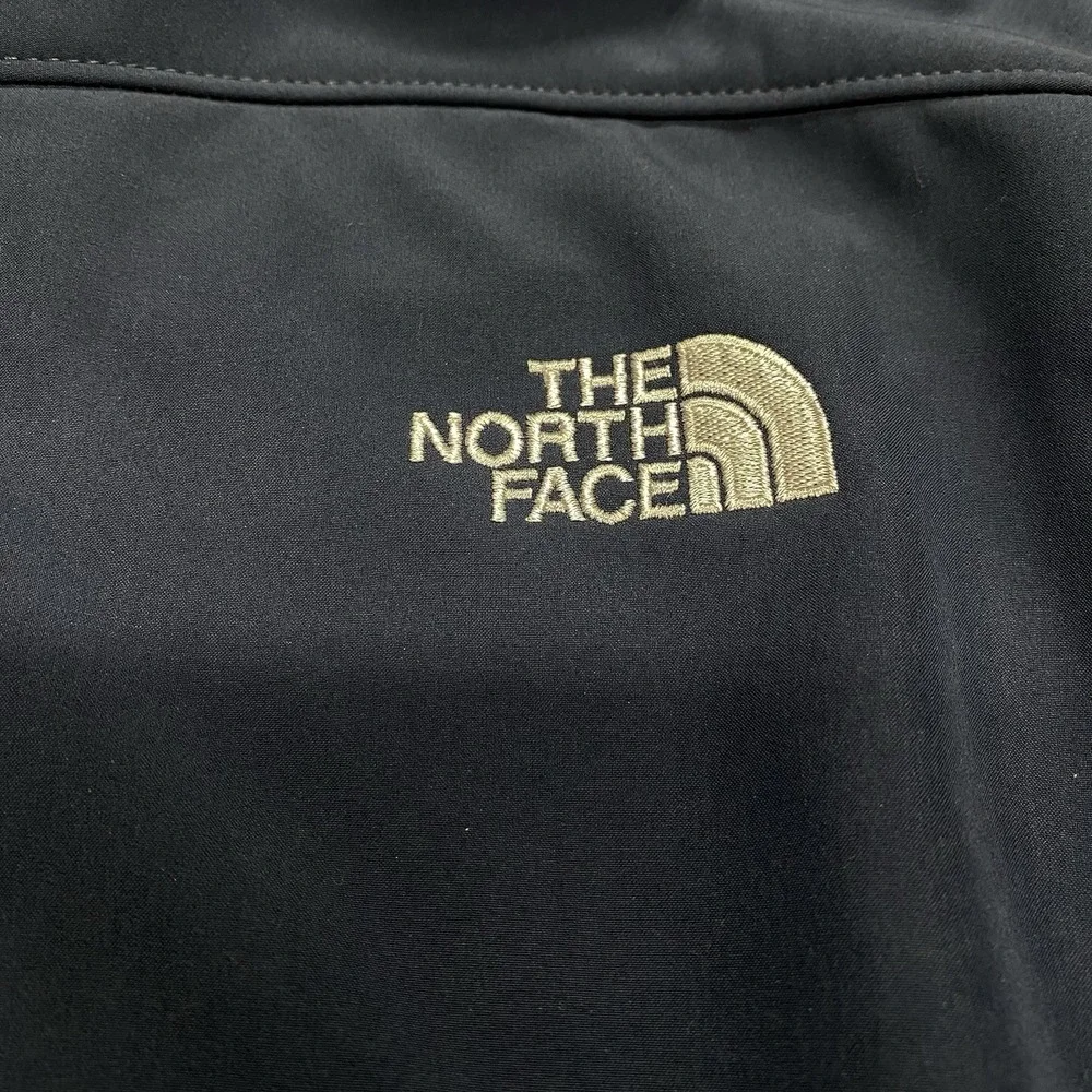 North Face Jacket Mens L Blue TNF Apex Softshell Outdoors Hiking Camping Active